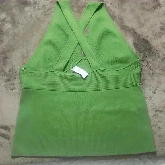 BANANA REPUBLIC CROSS-FRONT TANK - Picture 6 of 8